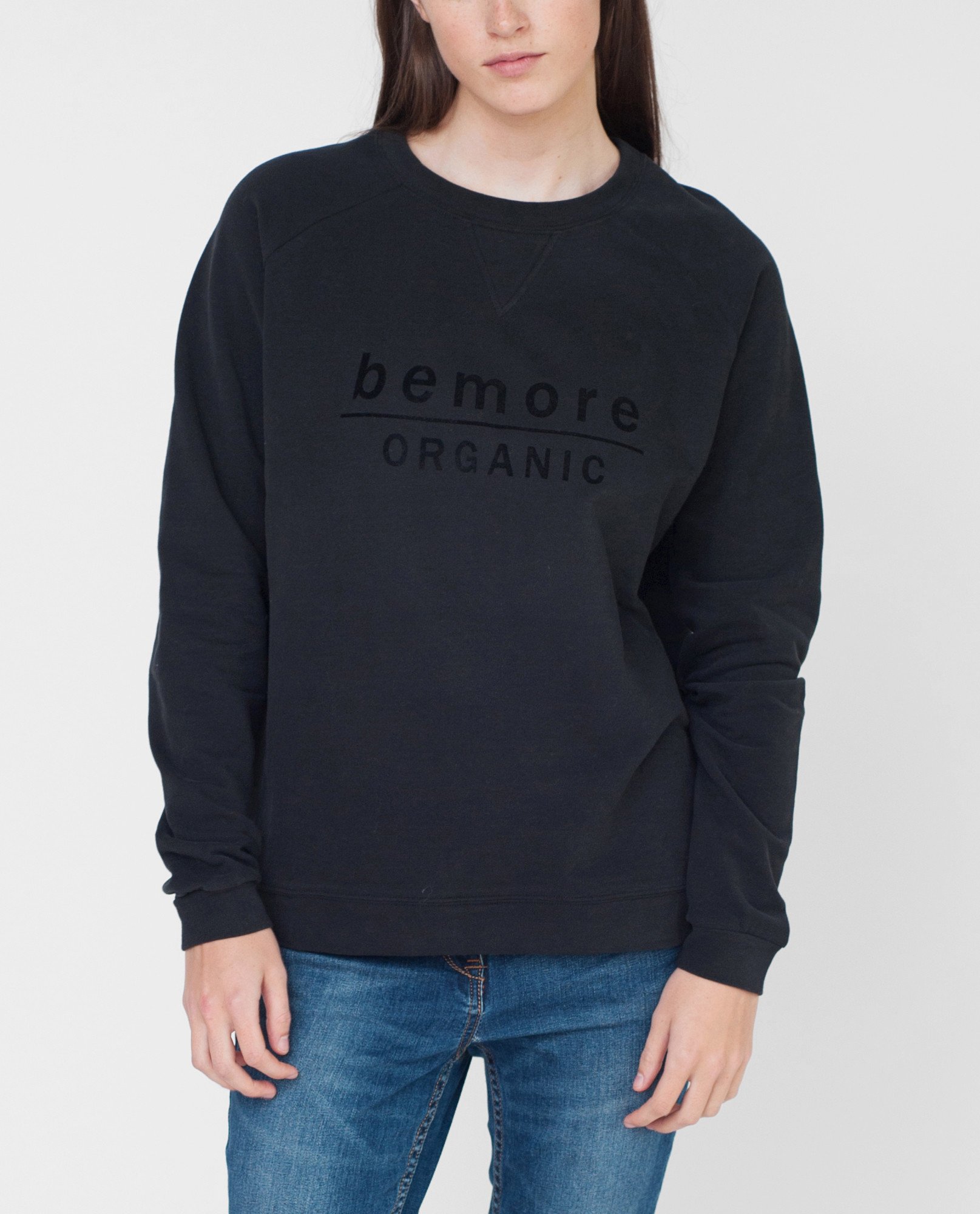 ALLY Organic Cotton Print Sweatshirt In Black from Beaumont Organic ALLY Organic Cotton Print Sweatshirt In Black from Beaumont Organic