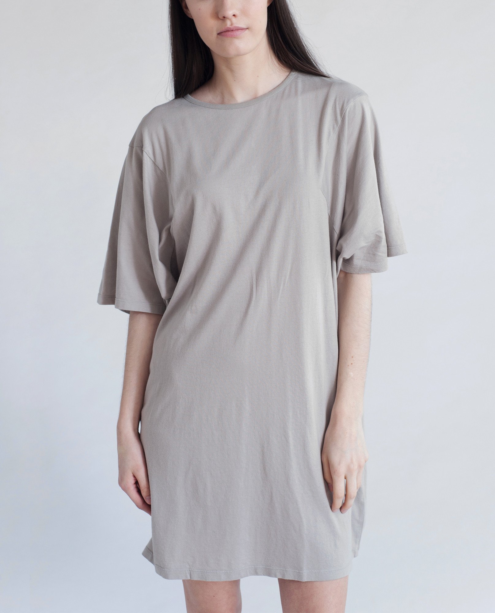 DAISY Organic Cotton Tshirt In Light Grey from Beaumont Organic DAISY Organic Cotton Tshirt In Light Grey from Beaumont Organic