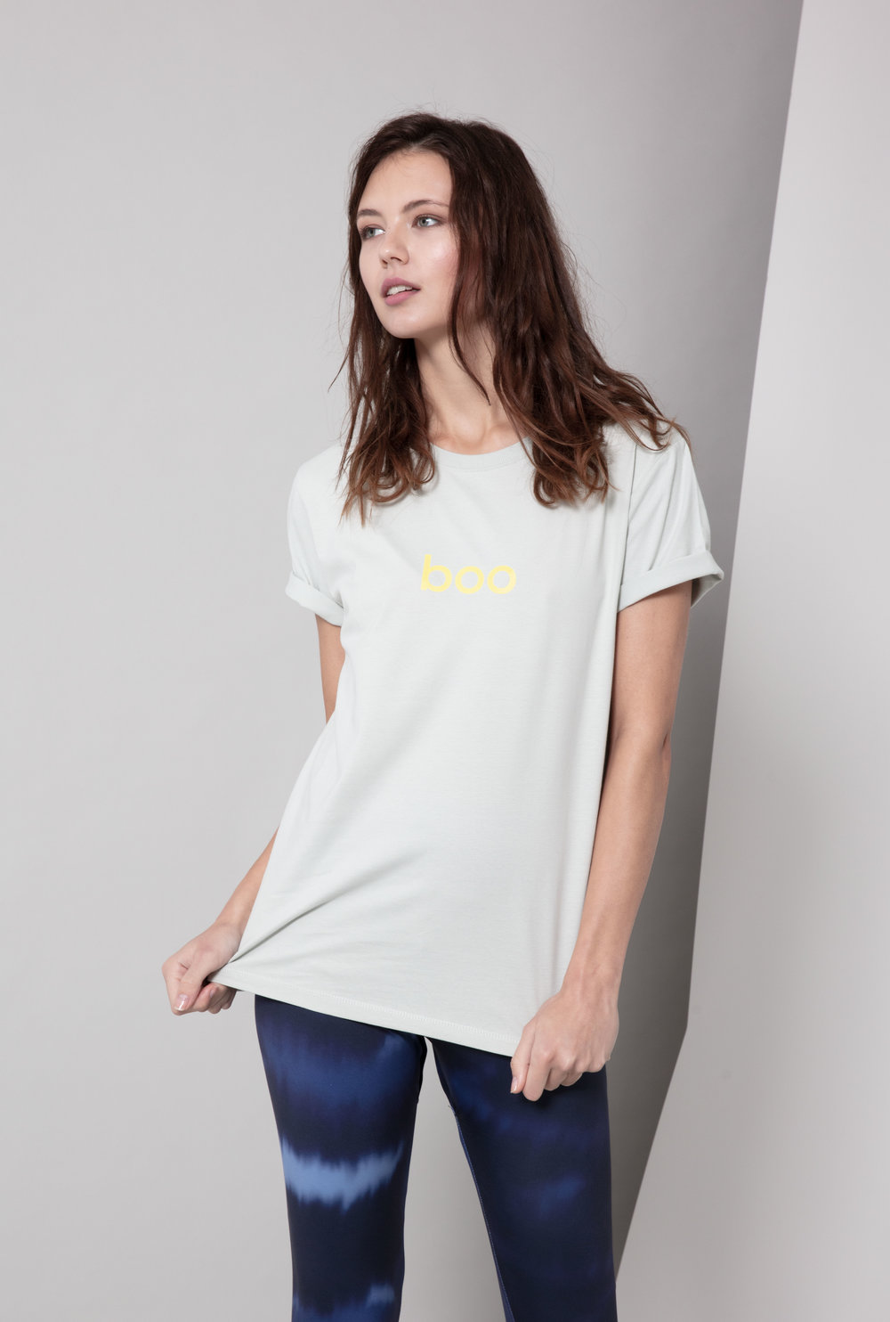 Glowing boo Shirt Mint/Neon Yellow from boo surfwear Glowing boo Shirt Mint/Neon Yellow from boo surfwear