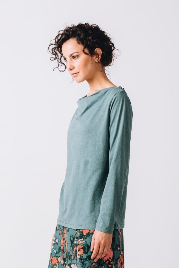 Lantz top - zachtgroen from Brand Mission Lantz top - zachtgroen from Brand Mission