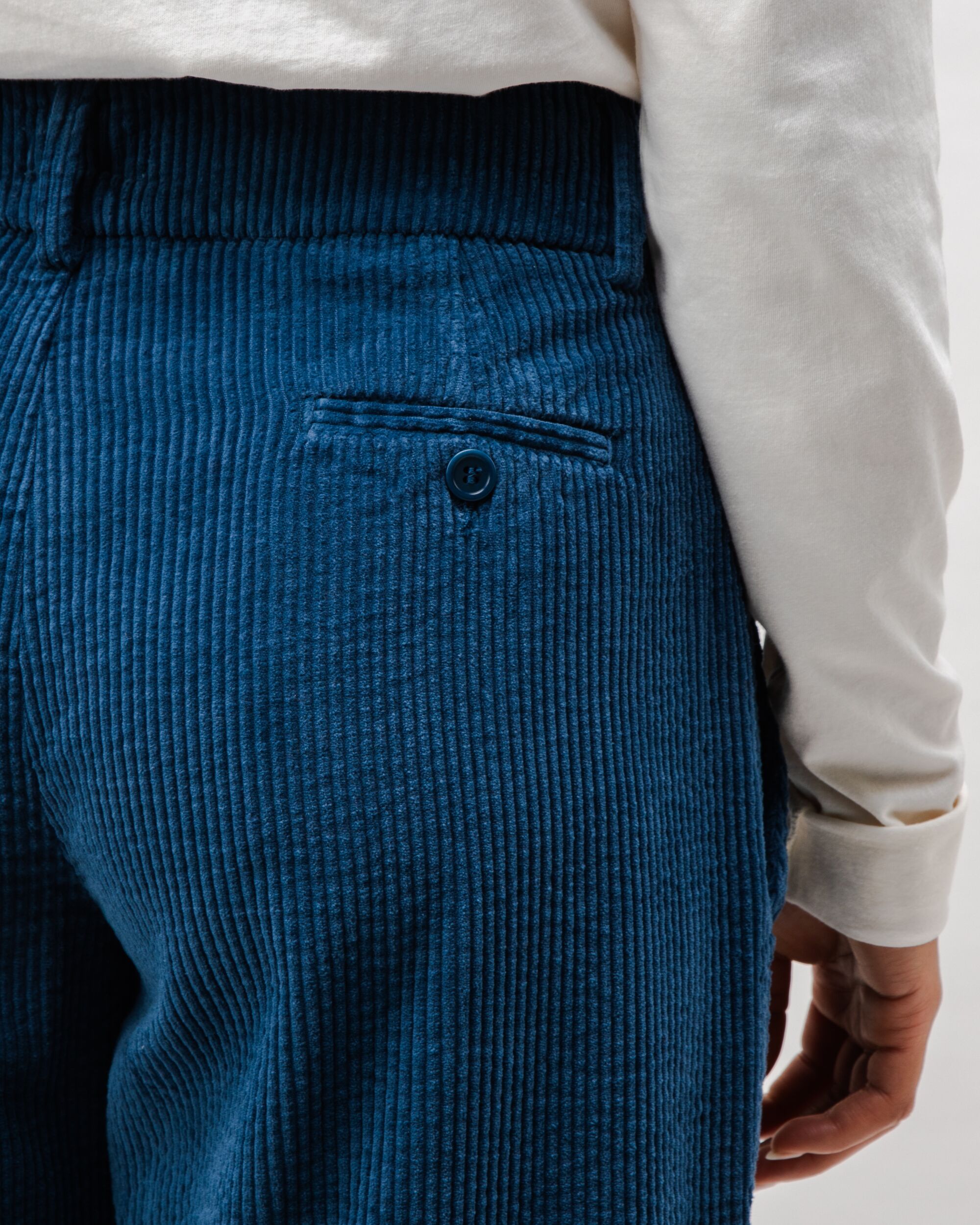 【公式】フジのお歳暮・冬ギフト Corduroy | Cece Project Pleated Indigo Pants パンツ