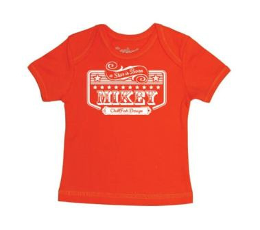 Rockstar Baby T-shirt - Groen from ChillFish Design Rockstar Baby T-shirt - Groen from ChillFish Design