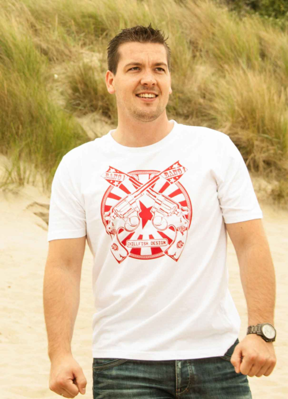 Bang Bang T-shirt from ChillFish Design Bang Bang T-shirt from ChillFish Design