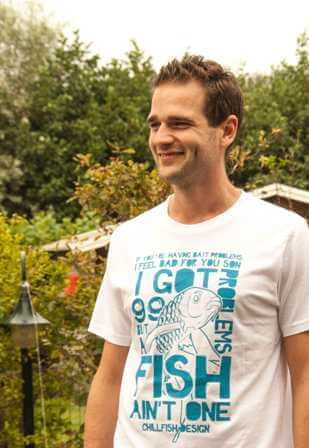 99 Fish Problems Heren T-shirt - Antraciet Grijs from ChillFish Design 99 Fish Problems Heren T-shirt - Antraciet Grijs from ChillFish Design