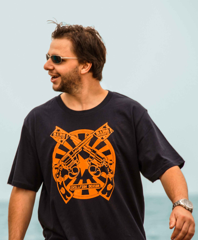 Bang Bang T-shirt from ChillFish Design Bang Bang T-shirt from ChillFish Design