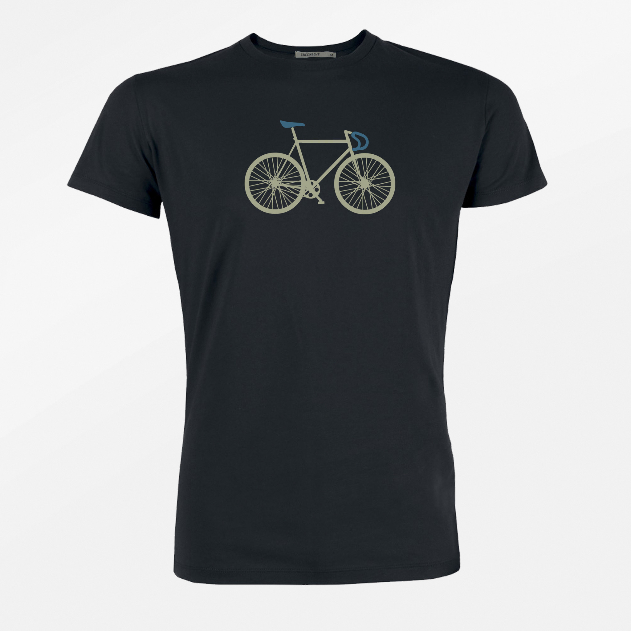 GREENBOMB Shirt Bike Two | bio-katoen from De Groene Knoop GREENBOMB Shirt Bike Two | bio-katoen from De Groene Knoop