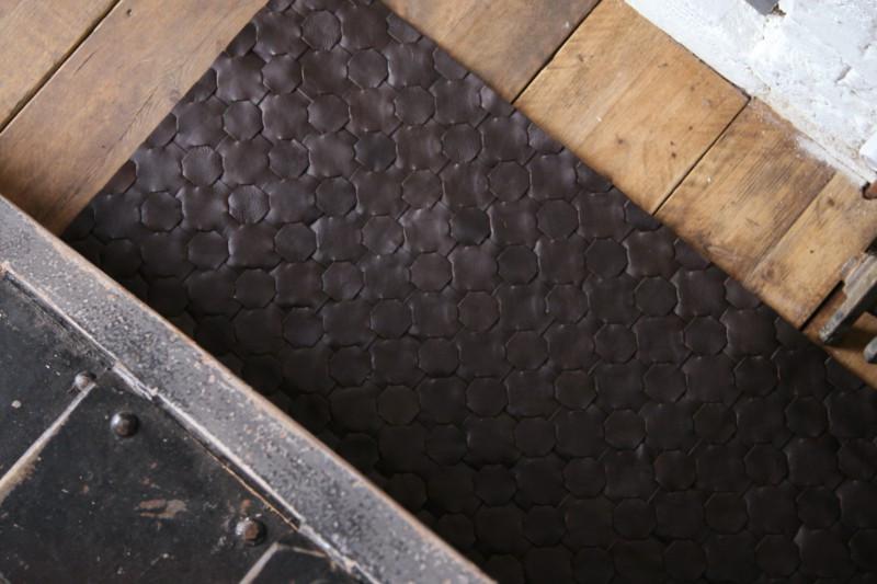 Elvis & Kresse Teams with FLOR for Woven Scrap-Leather Rugs - Interior  Design
