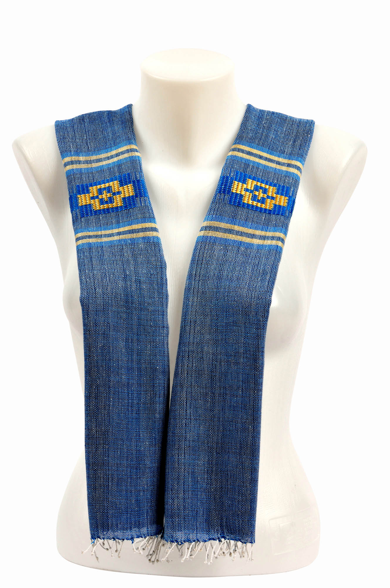 EthCrafted Lalibela Scarf – Blue from EthCrafted Accessories EthCrafted Lalibela Scarf – Blue from EthCrafted Accessories