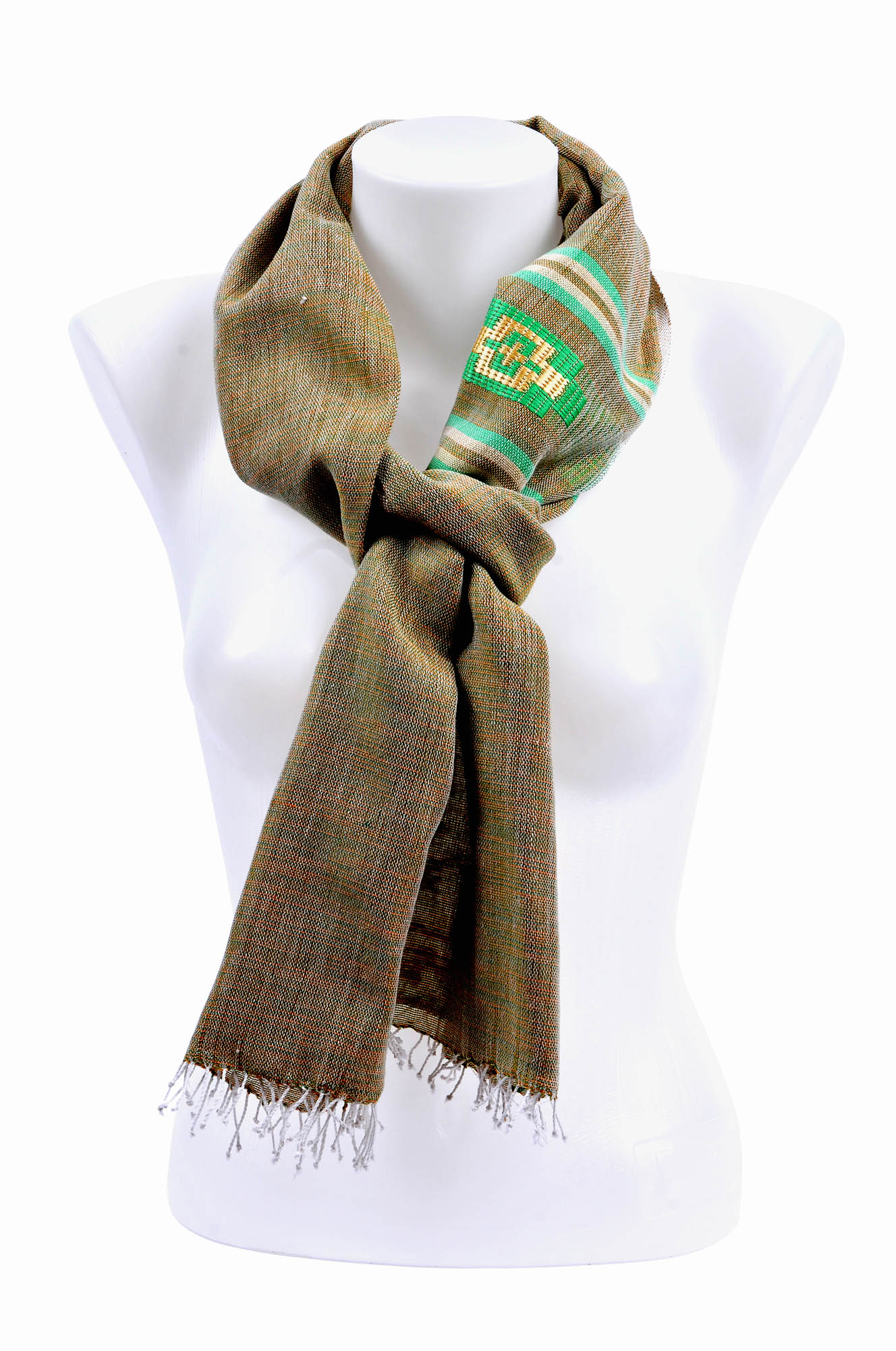 EthCrafted Lalibela Scarf – Green from EthCrafted Accessories EthCrafted Lalibela Scarf – Green from EthCrafted Accessories