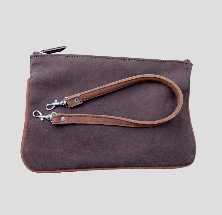 Steven Soft Brown Clutch from FerWay Designs Steven Soft Brown Clutch from FerWay Designs