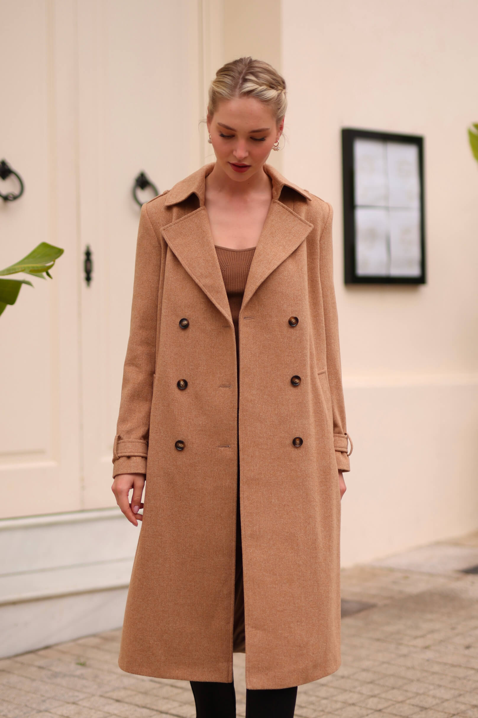 【爆売り！】 Project Cece | Nicole Wool Coat ジャケット・アウター