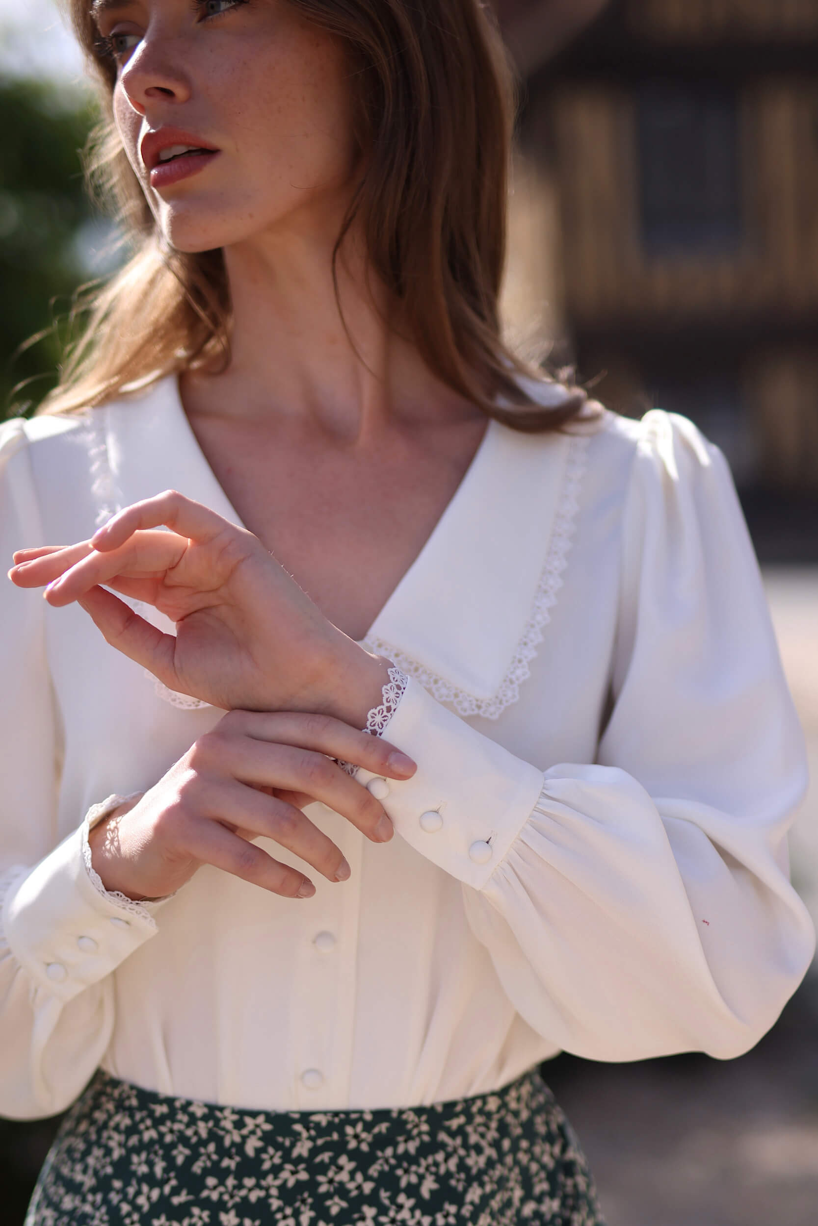 Project Cece | Yvette Silk Blouse