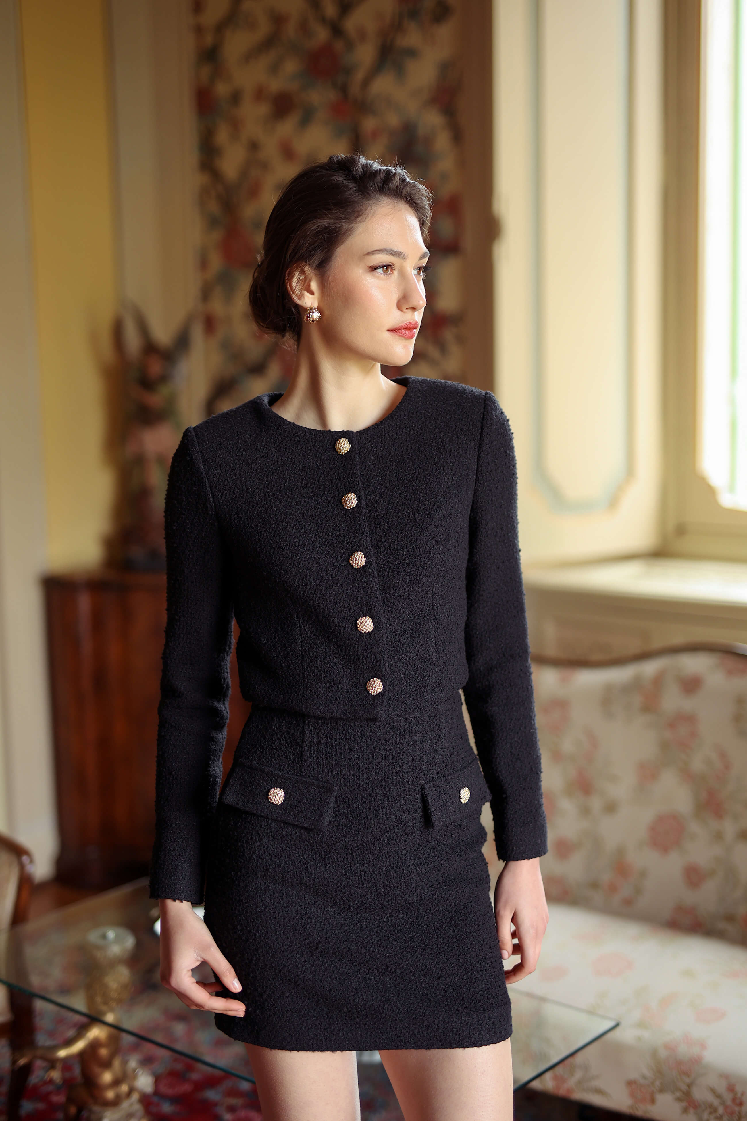 Project Cece | Harmony Tweed Two Piece