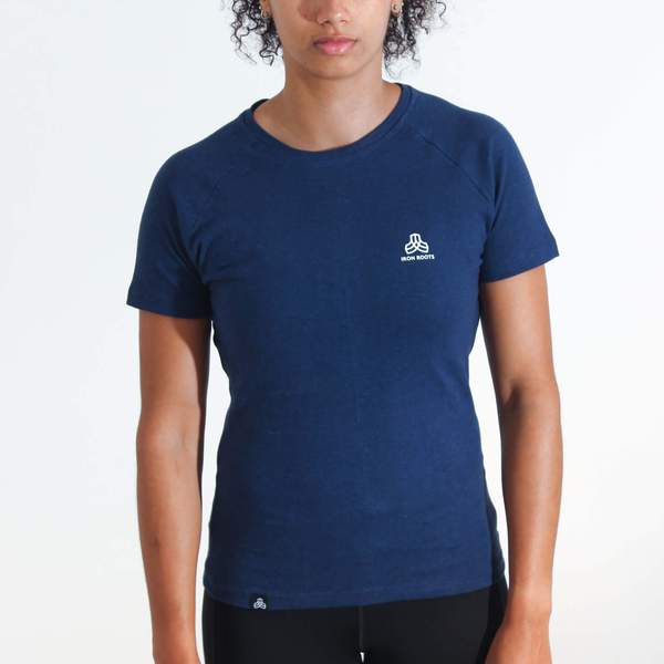 Iron Roots Women's Performance Blend T-Shirt - Royal Blue from Iron Roots Iron Roots Women's Performance Blend T-Shirt - Royal Blue from Iron Roots