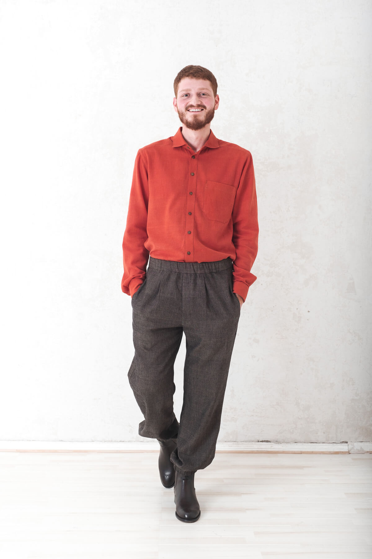 Trousers Bhumi darkgrey from Jyoti - Fair Works Trousers Bhumi darkgrey from Jyoti - Fair Works