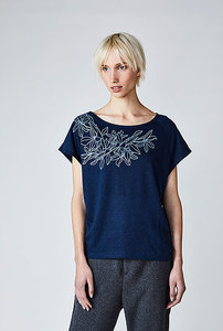 Bio shirt Kelly Scandinavian blue from Lotika Bio shirt Kelly Scandinavian blue from Lotika