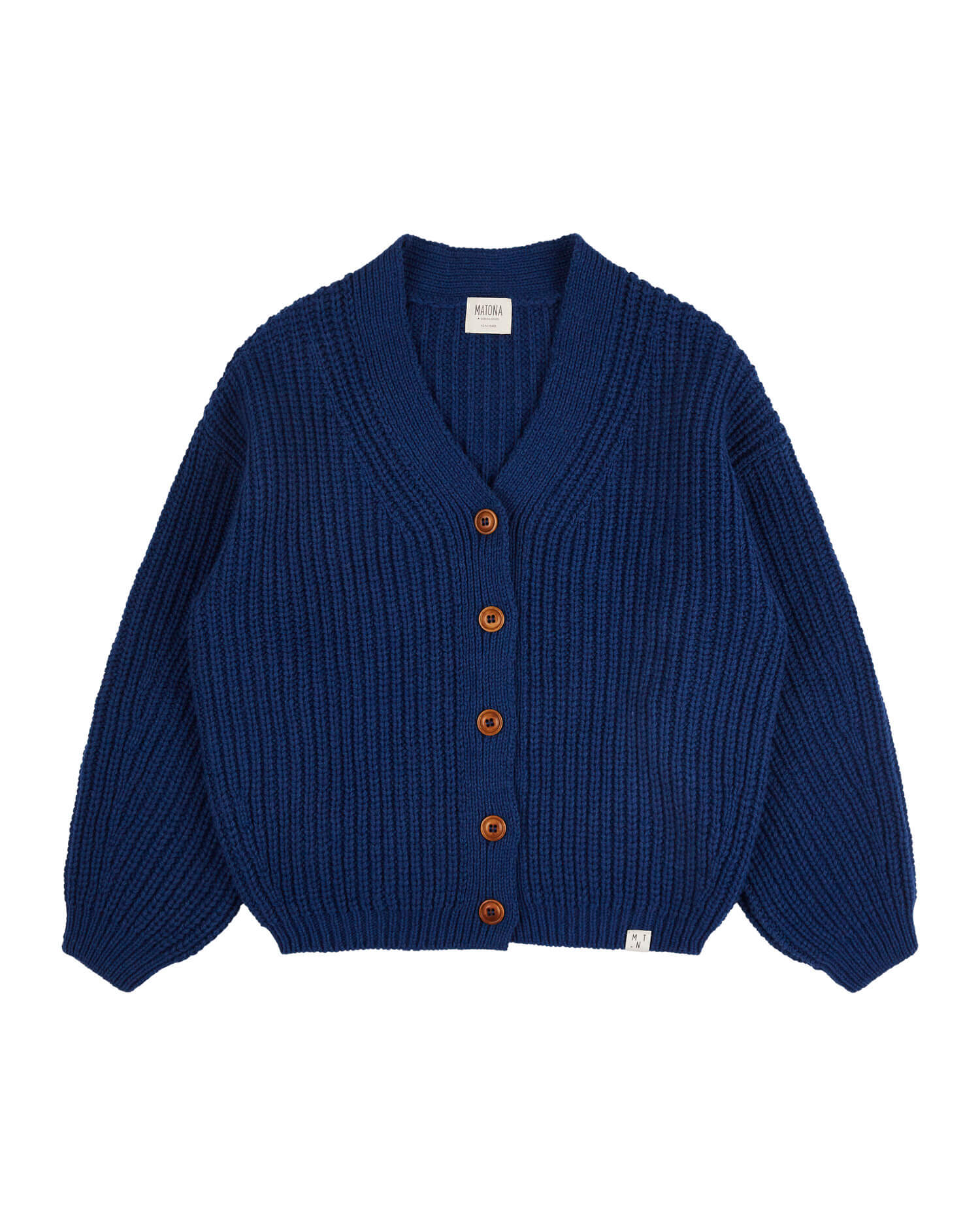 Project Cece | V-Neck Cardigan royal blue