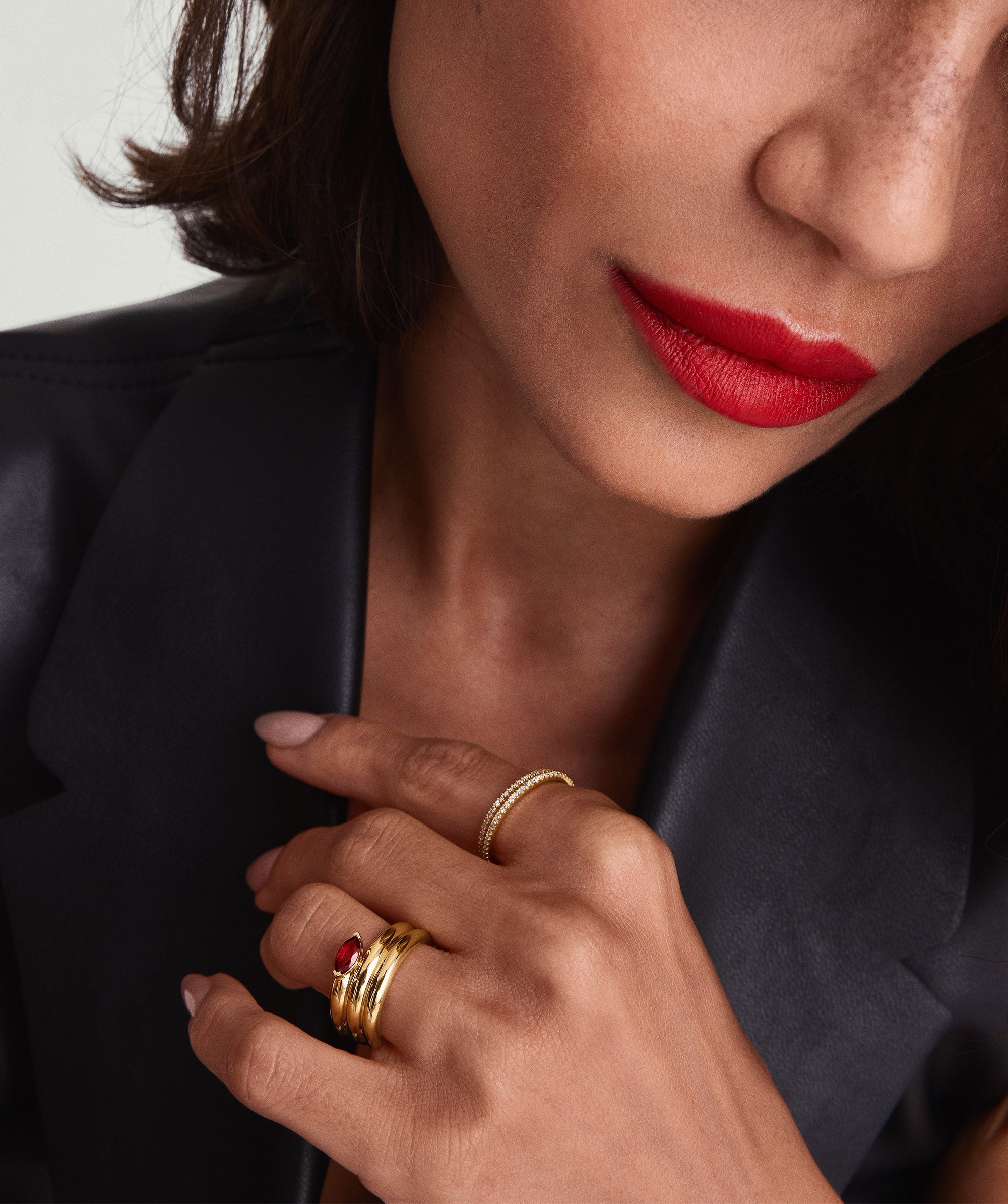 Project Cece | Boa Gemstone Coil Ring