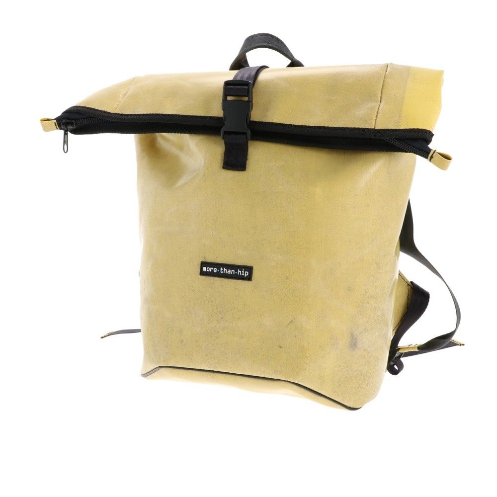 Berlin – sterke, ruime rugzak van vrachtwagenzeil met roltop from MoreThanHip Berlin – sterke, ruime rugzak van vrachtwagenzeil met roltop from MoreThanHip