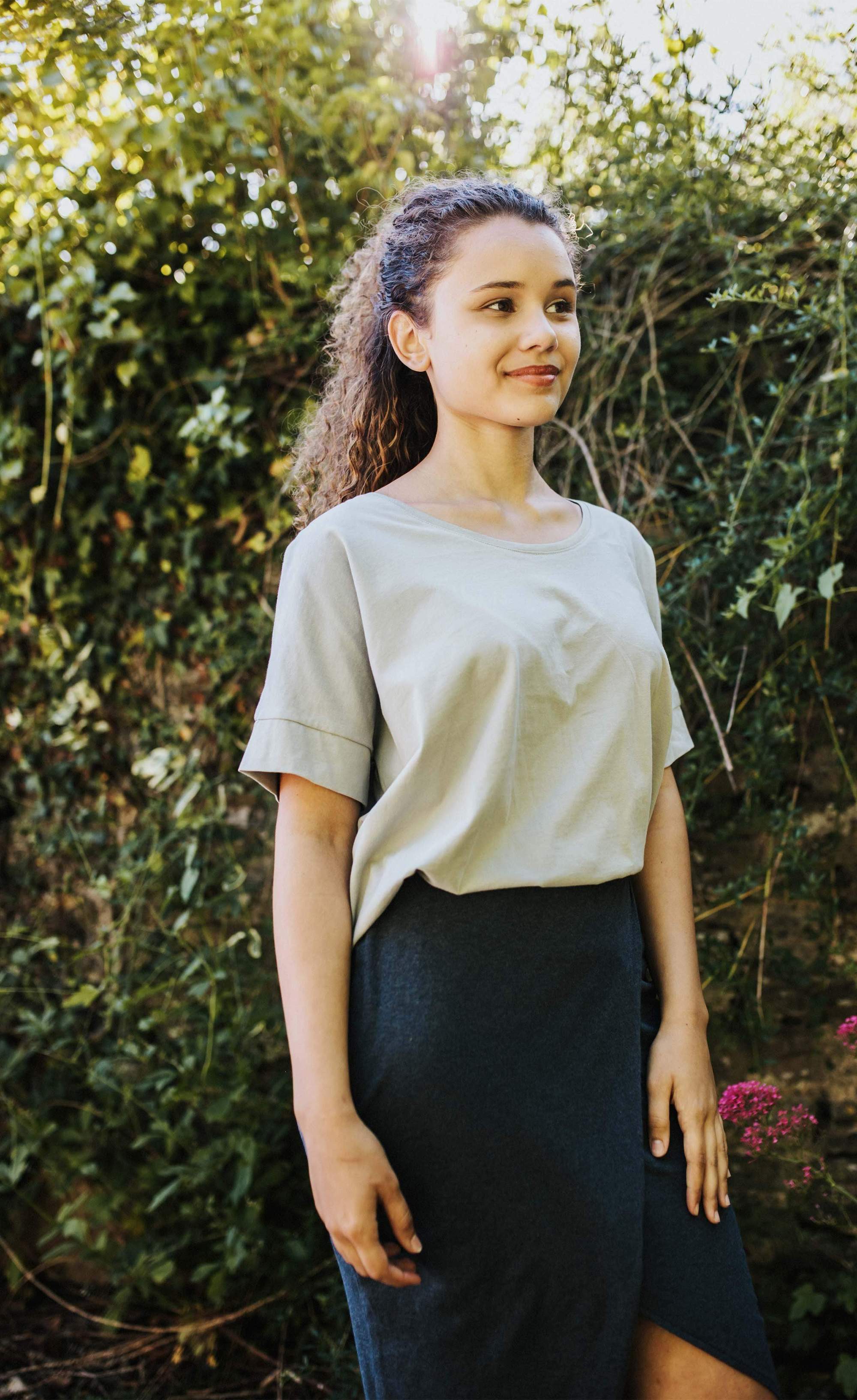 Drop Shoulder Tee : Abyss from No Nasties Drop Shoulder Tee : Abyss from No Nasties