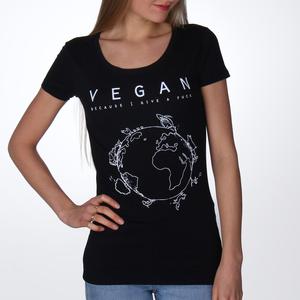 Vegan Planet - Fitted T-Shirt from Noha Vegan Planet - Fitted T-Shirt from Noha