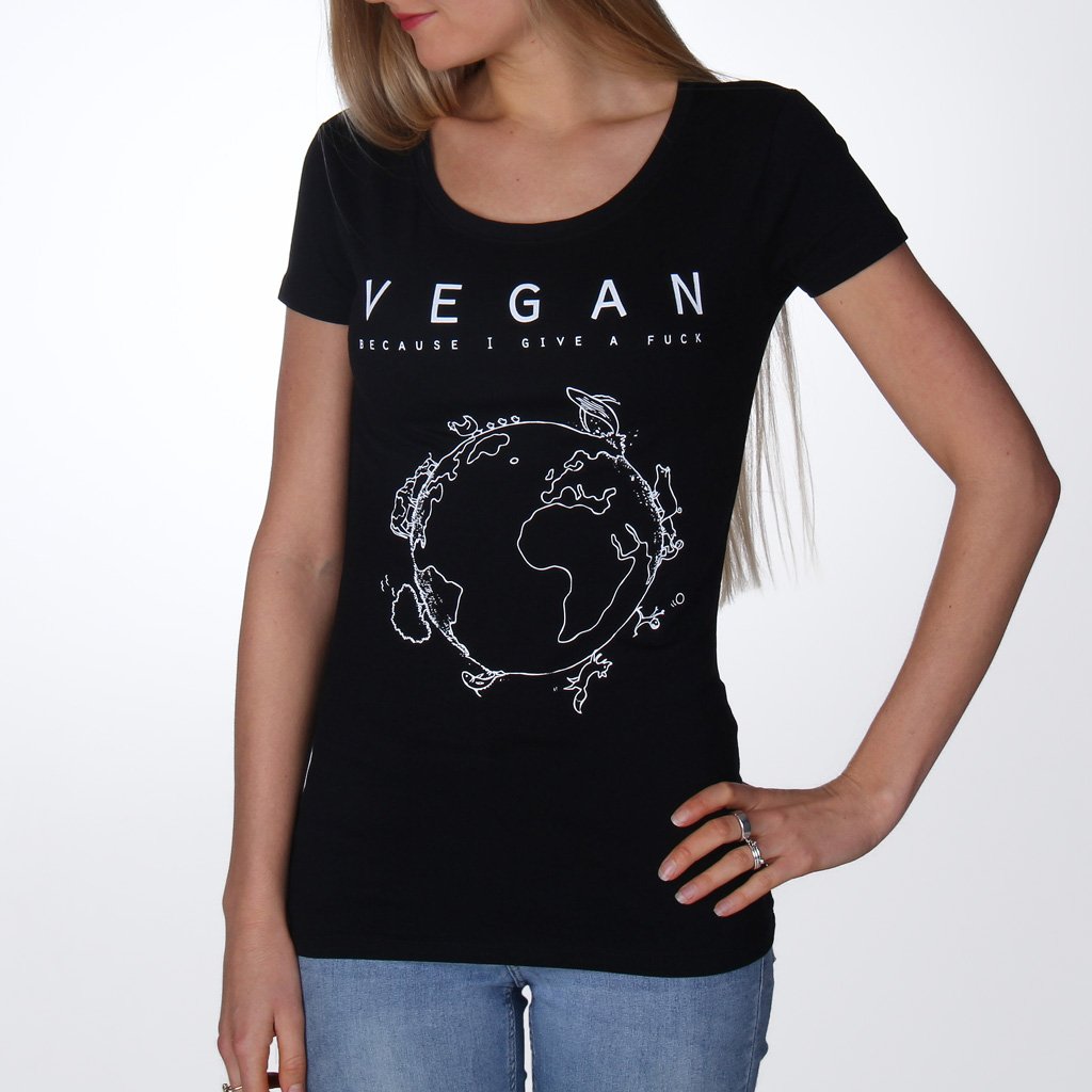 Vegan Planet - Fitted T-Shirt from Noha Vegan Planet - Fitted T-Shirt from Noha