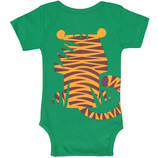 Romper van organisch katoen met tijger print from Olifant en Muis Romper van organisch katoen met tijger print from Olifant en Muis