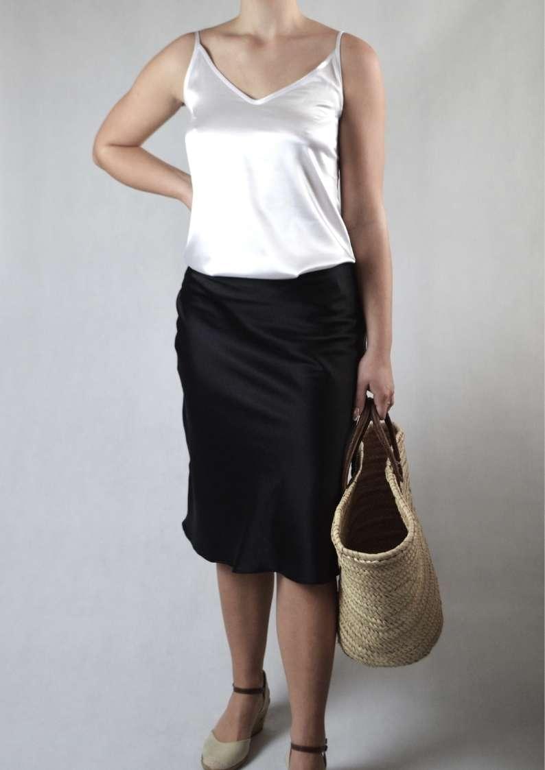 Project Cece | Satin Skirt