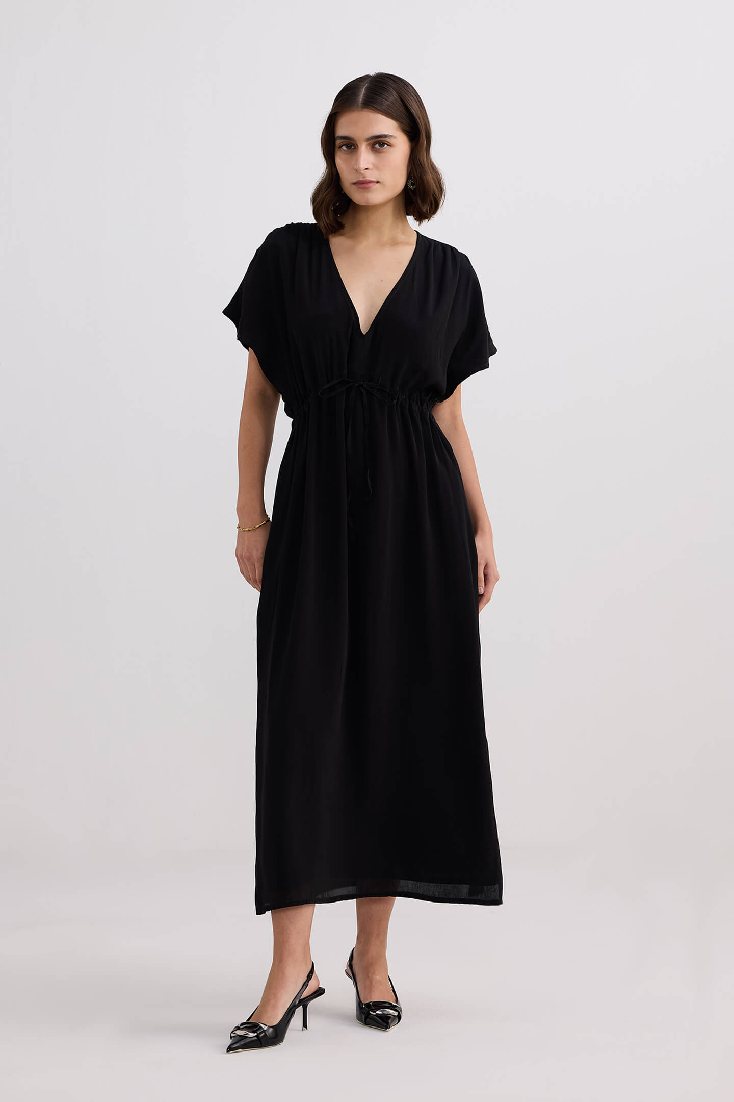 [TODAYFUL×Studio Doe] Neck Gather Dress TODAYFUL × Studio Doe - Neck Gather Dress | Studio Doe