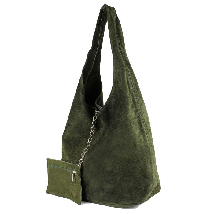 chiiiibag suède one shoulder 緑 17DE2BF1-619D-4337-8C11-