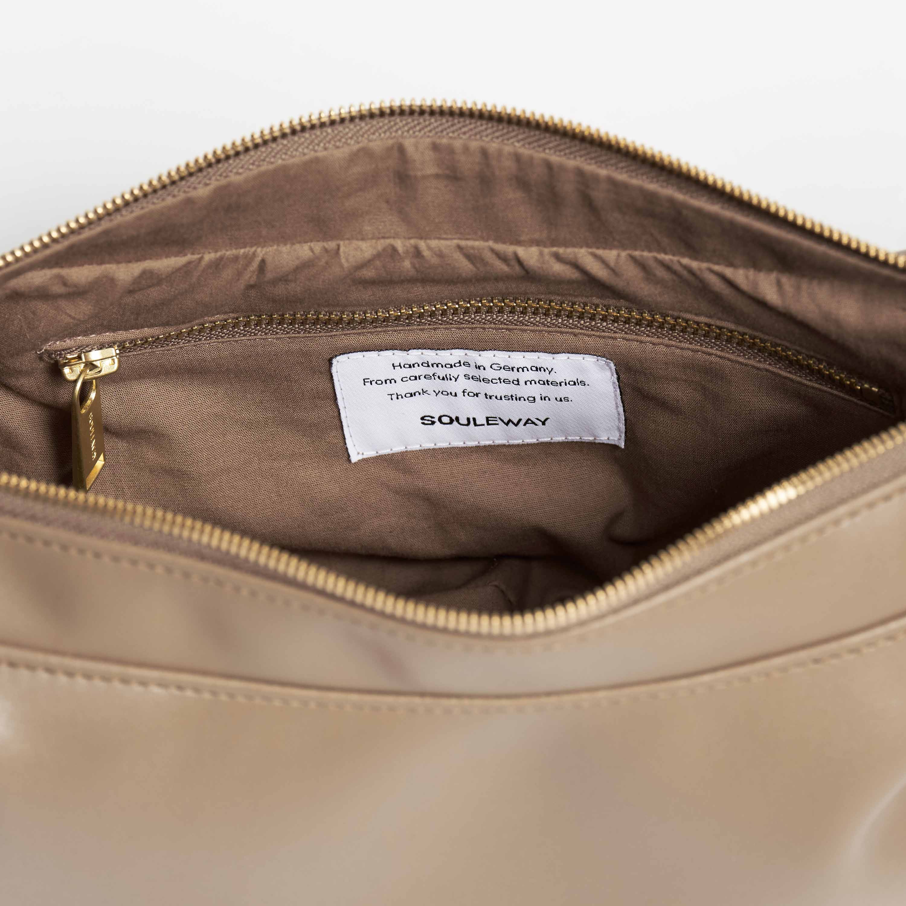 Project Cece | Half Moon Bag S - Mocha Brown