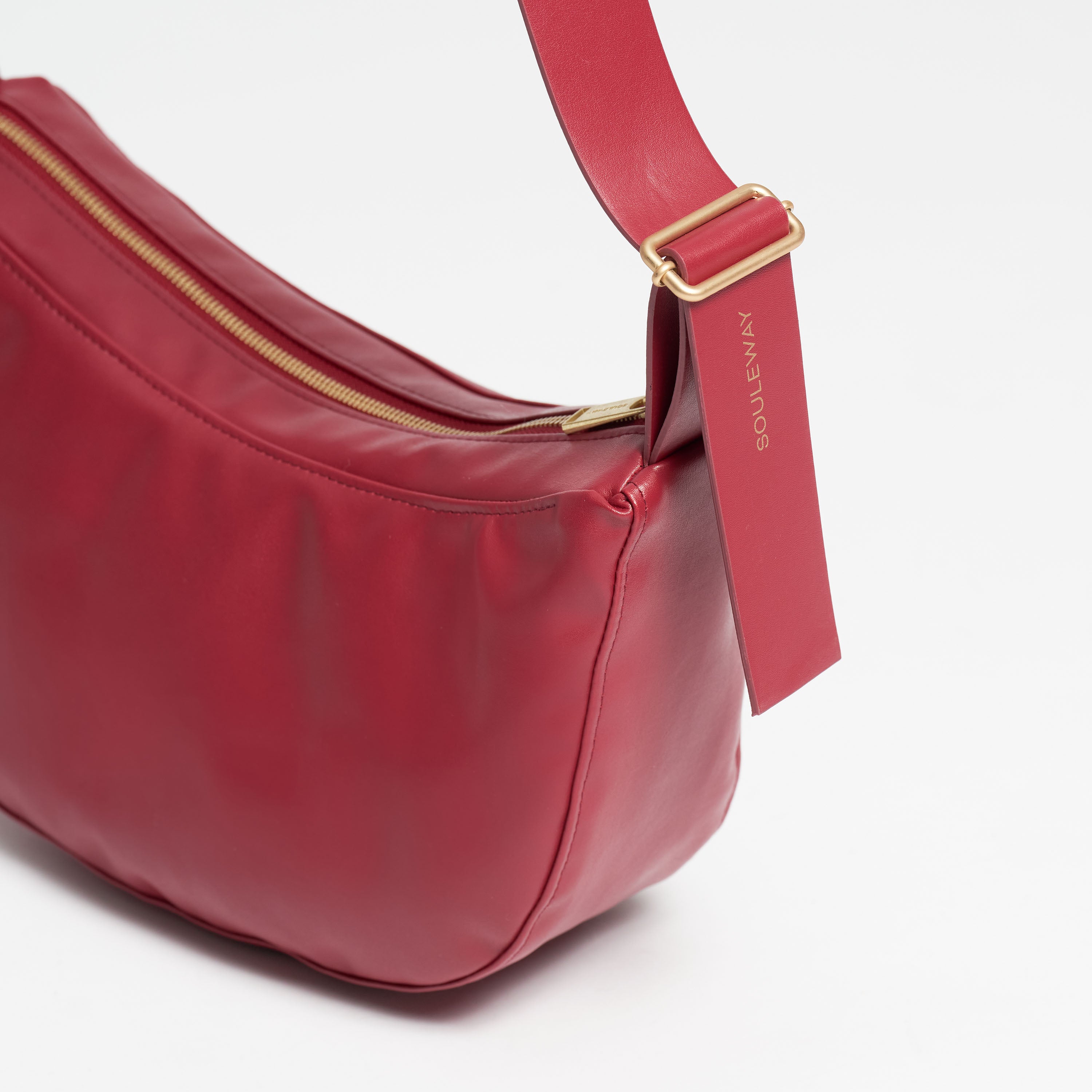 Project Cece | Half Moon Bag S - Cherry Red