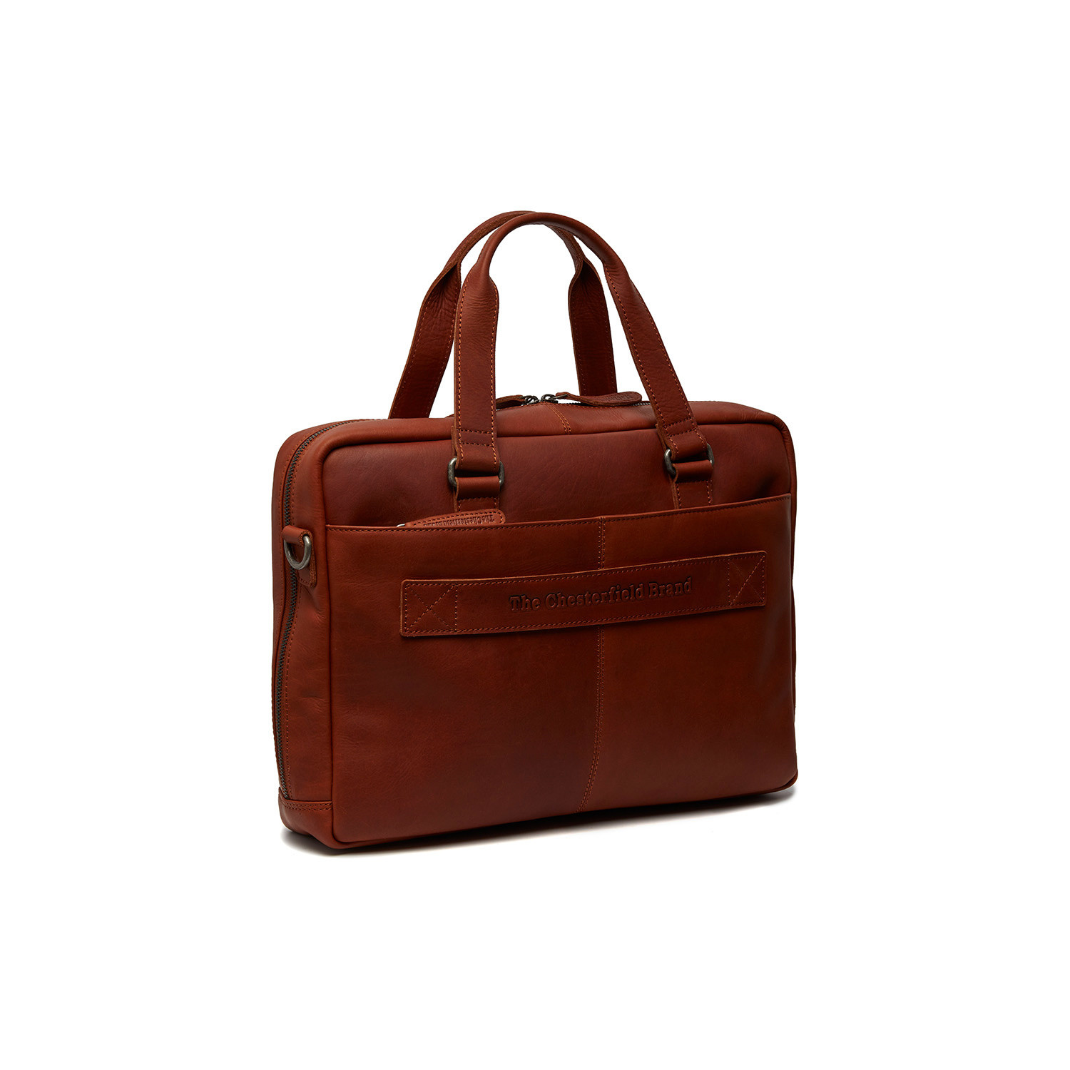 Leather Backpack Cognac Austin - The Chesterfield Brand