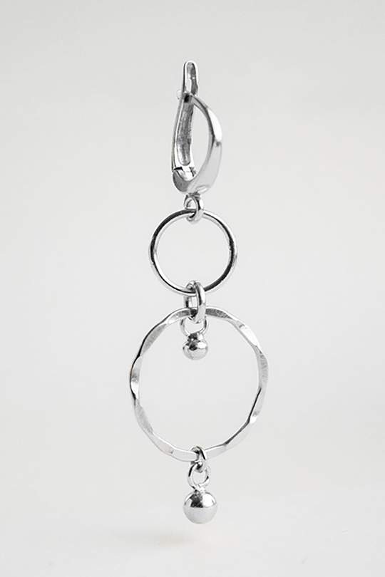 Galactic statement earring sterling silver from thegreenlabels.com Galactic statement earring sterling silver from thegreenlabels.com