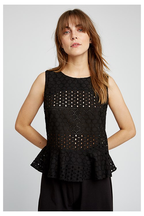 People Tree | Karin Broderie Top from Wolf and Storm People Tree | Karin Broderie Top from Wolf and Storm