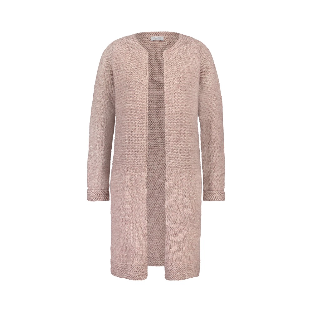 Cardigan Olivia beige from Zazu Amsterdam Cardigan Olivia beige from Zazu Amsterdam