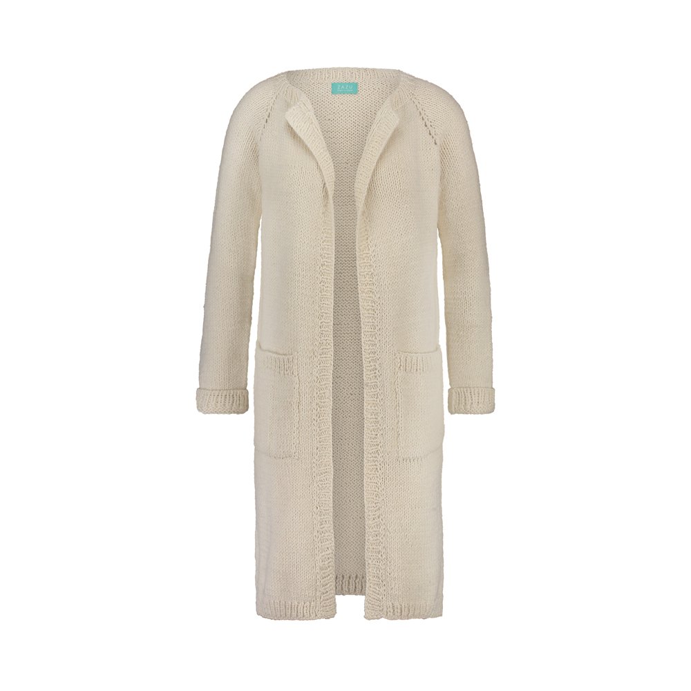 Cardigan Cara ecru from Zazu Amsterdam Cardigan Cara ecru from Zazu Amsterdam